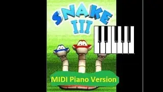 Snake III 3D - Sounds Java-MIDI Piano Version