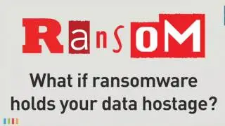 What if ransomware holds your firms data hostage?