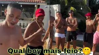 Agora o jogo virou para as feias e elas que vão apontar os boys feios 😱🤣