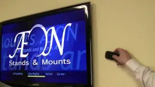 LED TV Mount -- Slim Low Profile Close To Wall TV Mount | AV-Express