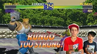 Is Rungo the Unstoppable? Mavi Breaks Battle Arena Toshinden in PS1 Retro Gaming Classic!