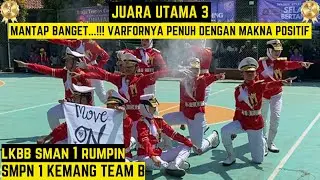 MANTAP...!!! VARFORNYA PENUH MAKNA - PASKIBRA SMPN 1 KEMANG B - LKBB SMAN 1 RUMPIN