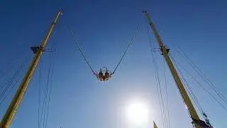 Reverse Bungee (Stanley Reeves) Technical Park Ejection Seat  Offride @ The Hoppings 2025