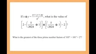 2024 MATHCOUNTS State Competition 16&30(Substitution, Binomial Theorem, Algebraic Manipulation)