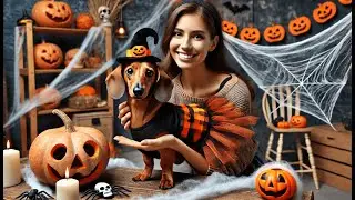 🐶 Danxilu 5 FT Halloween Inflatables Outdoor Decorations Cute Dog | Best Halloween Dachshund 🎃