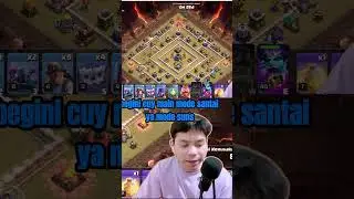 gini doang mah rata #clashofclans #coc #shortsvideo #ytshorts