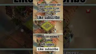 clash of clan new base skin westeland rumbled #clashofclans#gameindonesia #gaming#shorts#clangames