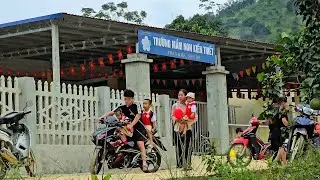 Single mother Tiểu Ca harvests pumpkin flowers and Ben's first day of school