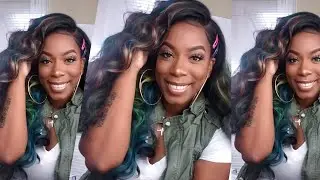 Bobbi Boss NEW Colorway | MBLF004 LONDON | Glueless Synthetic 13x7 Lace Front Wig | Ebonyline