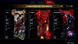Apex last squad ark star stick(Epic BloodHound win)