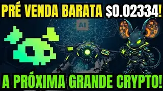 MELHOR PR&Eacute;-VENDA CRIPTOMOEDA - 5 AGENTES DE IA DEEP SNITCH - A MELHOR CRYPTO COM IA! 1$DSNT $0,02334