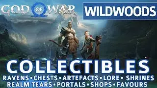 God of War - Wildwoods All Collectible Locations (Ravens, Chests, Artefacts, Shrines) - 100%