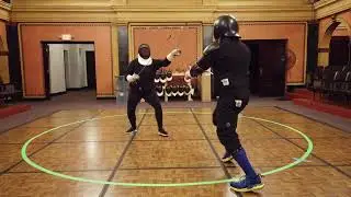 MFC Rapier and Dagger Sparring - Christian and Lyndsey