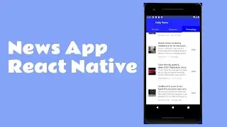 News App In React Native (with Source Code) part 3