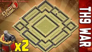 WAR BASE TH9 #2 | DOUBLE AIR SWEEPER | NEW SUMMER UPDATE