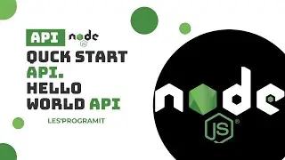 Create NodeJs, ExpressJs Hello world API | Quick start