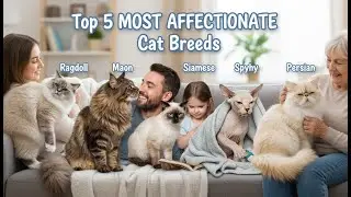 Top 5 MOST AFFECTIONATE Cat Breeds You Need to Know