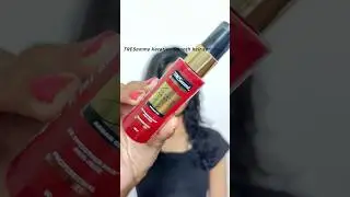 Smooth and shine hair  #TRESemme #hairserum