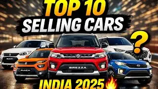 Top 10 Best Selling Cars in India 2025 🚗 | No.1 Will Shock You!