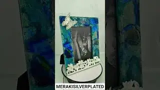 Blue Agate Stone MSP01E // meraki silver plated