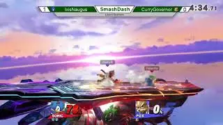 SmashDash XX - IxisNaugus (Sonic) Vs. CurryGovernor (Fox) - Losers Quarters