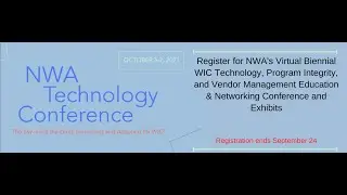 2021 NWA Technology Conference Facilitator Training