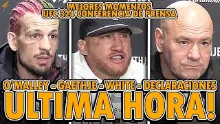 ⚠️¡JUSTIN GAETHJE ADVIERTE A ILIA TOPURIA Y DANA WHITE RESPONDE A LAS CRITIAS TRAS UFC 324!