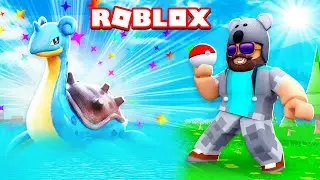 I CAUGHT A LAPRAS!!!! | Pok&eacute;mon GO | ROBLOX
