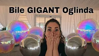 Bile Gigant Oglinda / BIG Shiny Balls / Mirror PVC Balls