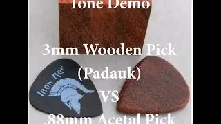 How Does A Wooden Pick Sound VS an Acetal Pick? [Sound Demo]