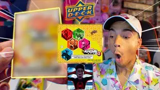 PULLING A 1 OF 1 SKETCH CARD FROM THE MARVEL ANIME VOL. 2 UPPER DECK BOOSTER BOX HOLY COW