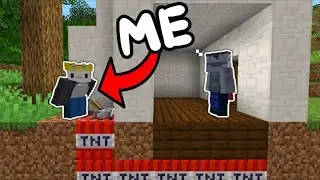 I tried to get REVENGE by using TNT to Trap him!｜Atlas SMP｜#2