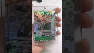 One Piece OP-06 Wings of the Captain Big Hit Manga Alt Art Zoro Opening #anime #mangacard #zoro #tcg
