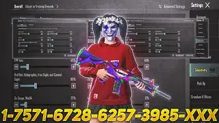 NEW UPDATE 4.1 CODE 🔥 PUBG MOBILE/BGMI SENSITIVITY SETTINGS 2025 | BEST SCOPE SENSITIVITY SETTINGS