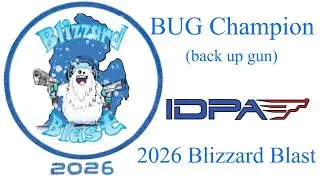 Чемпион дивизиона BUG турнира Blizzard Blast IDPA 2026 года
