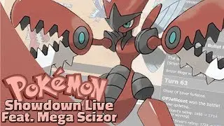 Проклятый Мега Сцизор! Прямая трансляция Pokemon Sun and Moon OU Showdown с OPJellicent (команда ...