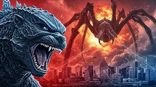 Godzilla vs Giant Spider Monster | Epic Tokyo Battle