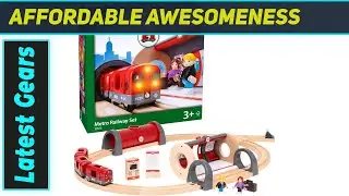 BRIO Metro Railway Set &ndash; Лучший деревянный набор для творческой игры и воображения