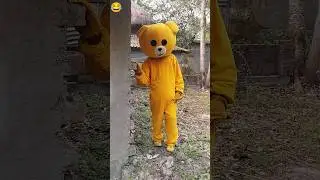 Teddy Bear Video 😂😂#funny #comedy #shortsfeed #teddybear#shorts #youtubeshorts