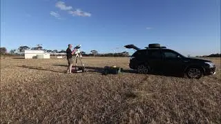Setting up for two nights of Astrophotography in Youndegin - 13/12/2020