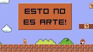 Los videojuegos no deberian ser arte...