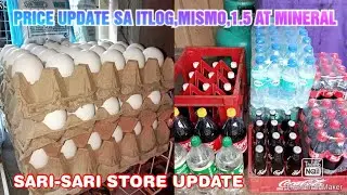 PRICE UPDATE SA ITLOG,MISMO,1.5 AT MINERAL•SARI-SARI STORE UPDATE