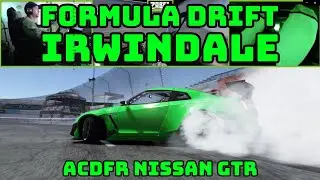 Formula Drift Irwindale Speedway | ACDFR Nissan GTR