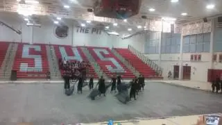 Ensor Middle B 2nd place trophy