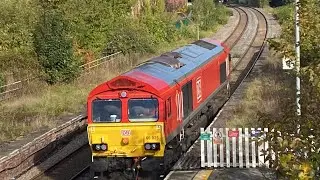 66025 light loco 0Z66 Immingham Sorting Sidings to York 10;18 30L Central Station 30/9/2025