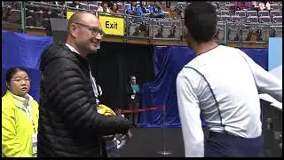 Matthew Samuels - 2017 Junior World Figure Skating Championships- short program 