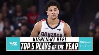 WCC Basketball Top 5 Plays of the 2019-20 Season | Stadium