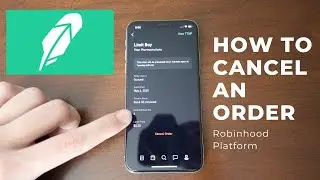 How To Cancel An Order On Robinhood (Step by Step)
