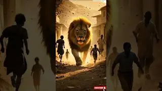 The Lion Was Caged&hellip; Until the Monkey🦁🧠💥 #shorts #ai