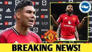 CASEMIRO BREAKS SILENCE AFTER BRYAN MBEUMO'S AMAZING PERFORMANCE AGAINST BRIGHTON! - MAN UNITED NEWS